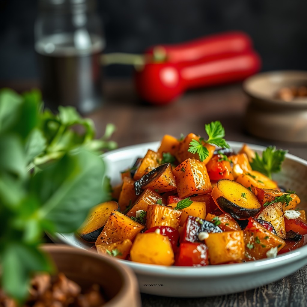 Roasted Red Kuri Squash Salad - red kuri squash recipes