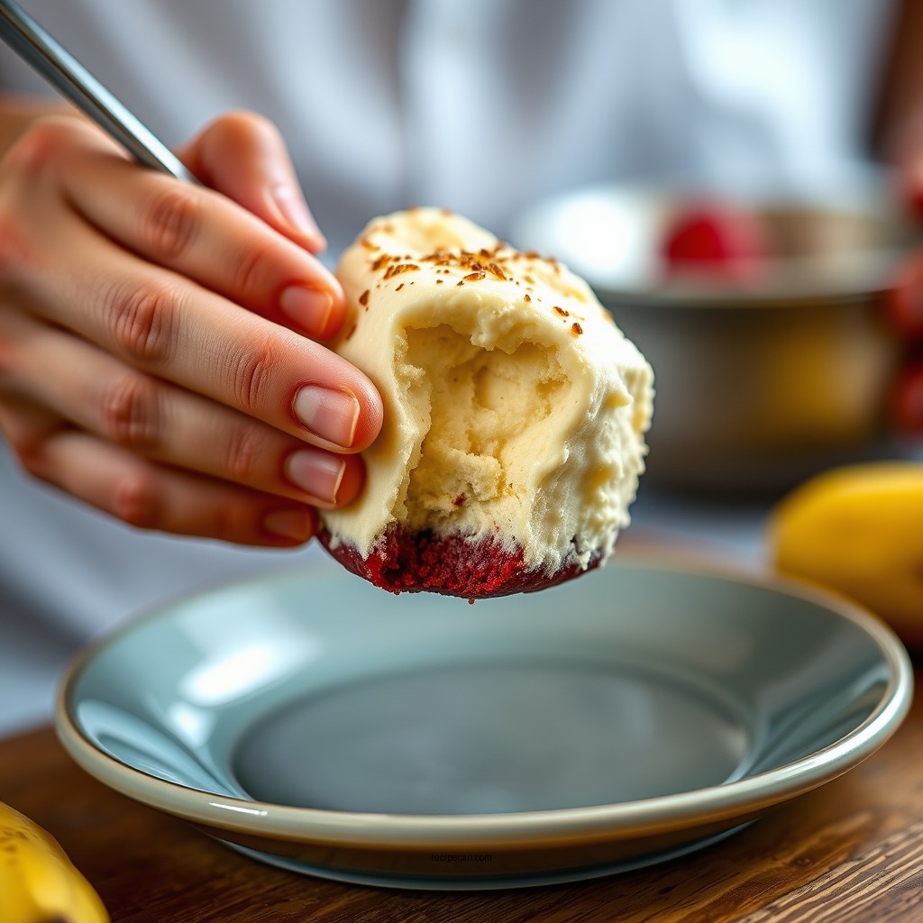 Making the Banana Pudding - red velvet banana pudding recipe