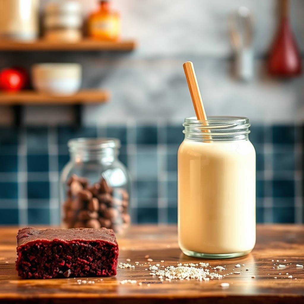 Ingredients You'll Need - red velvet brownie recipe