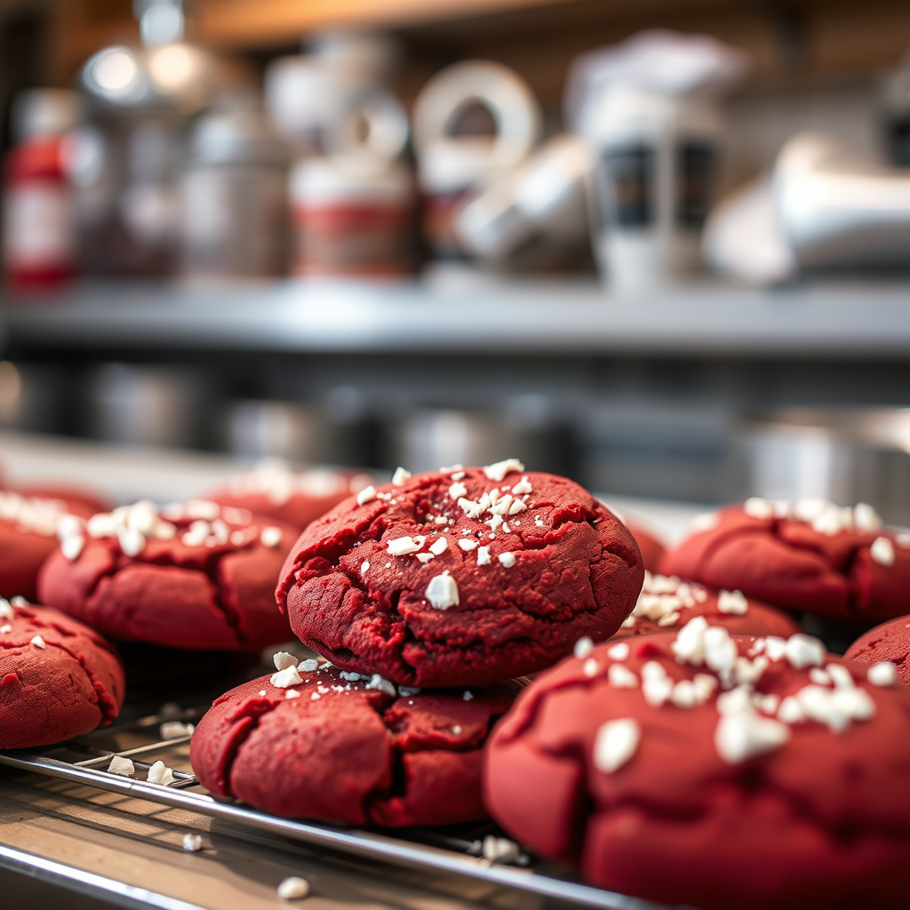 Ingredients You'll Need - red velvet cookies recipe
