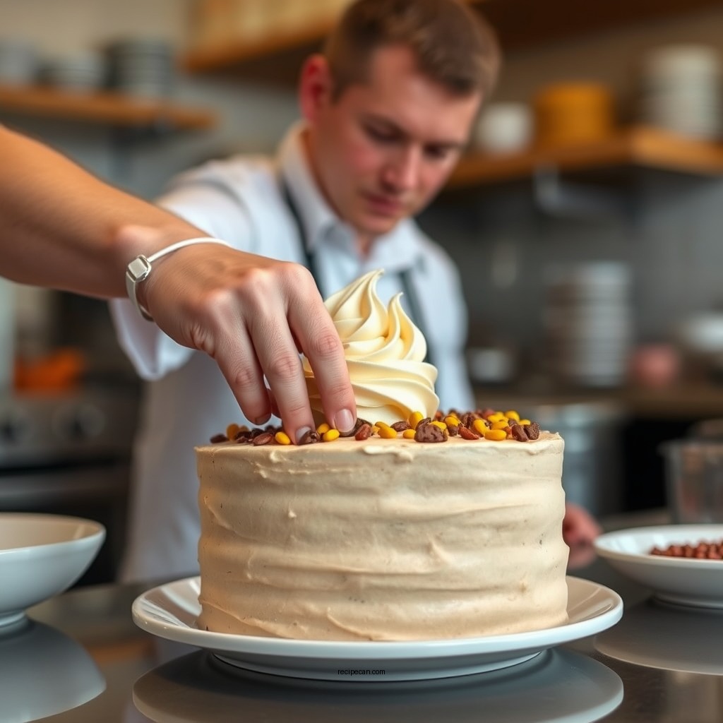 Step-by-Step Preparation - reeses ice cream cake recipe