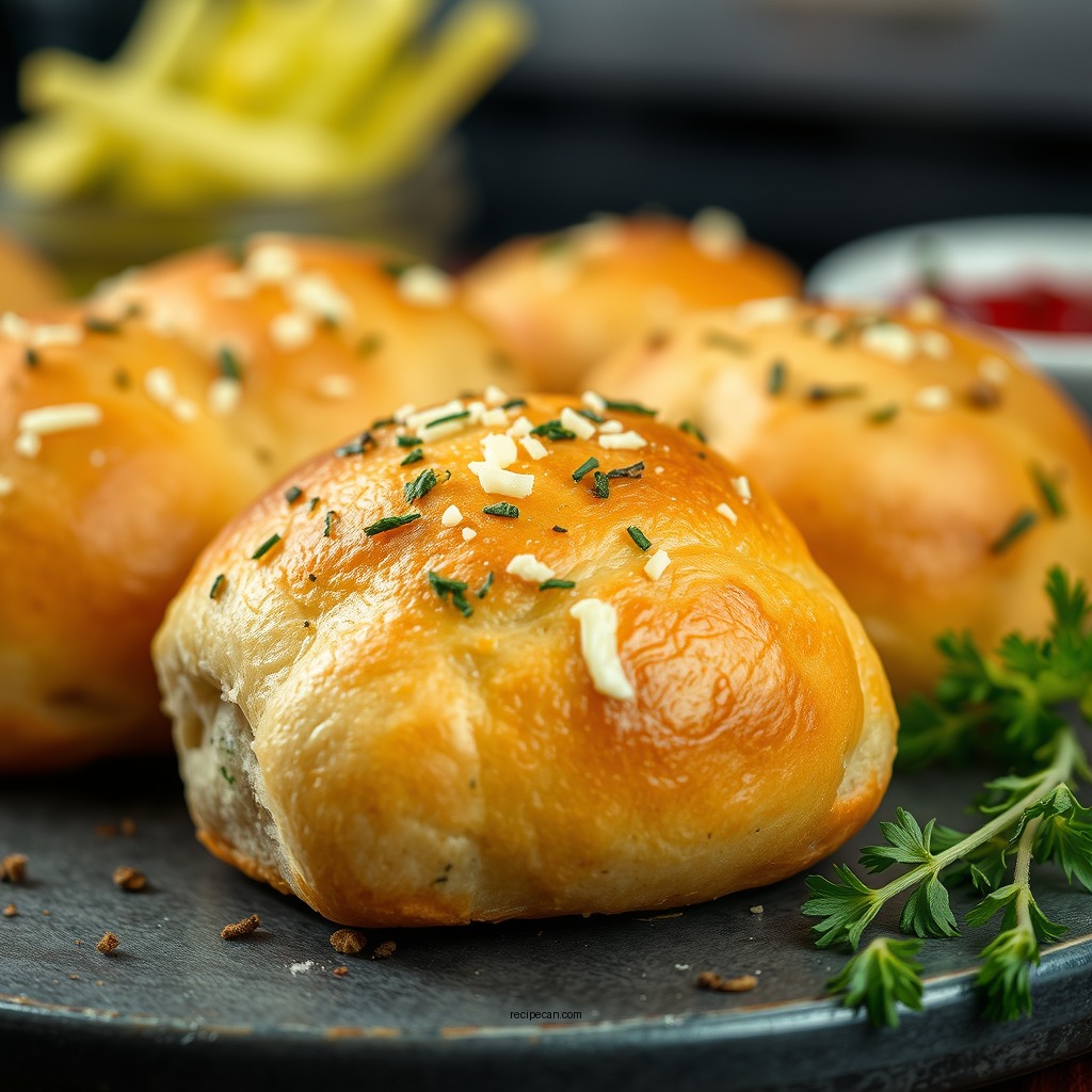 Cheesy Herb Rhodes Dinner Rolls - rhodes dinner rolls recipes