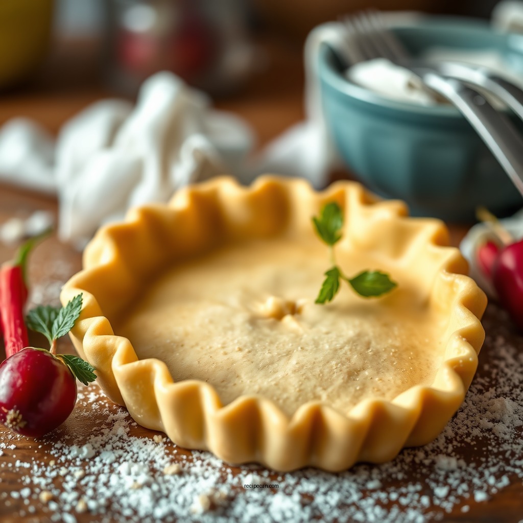 Crafting the Perfect Pie Crust - rhubarb and custard pie recipe