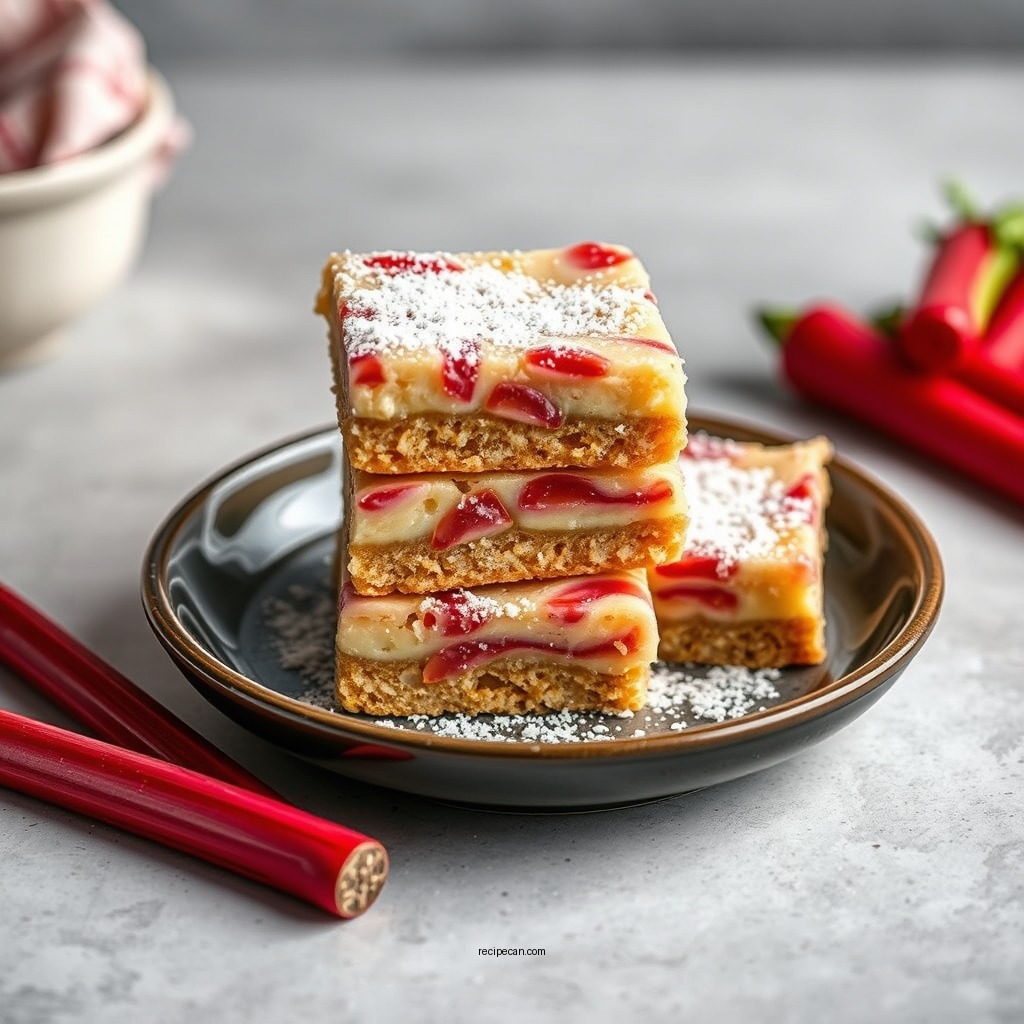 Gluten-Free Rhubarb Custard Bars - rhubarb custard bars recipes
