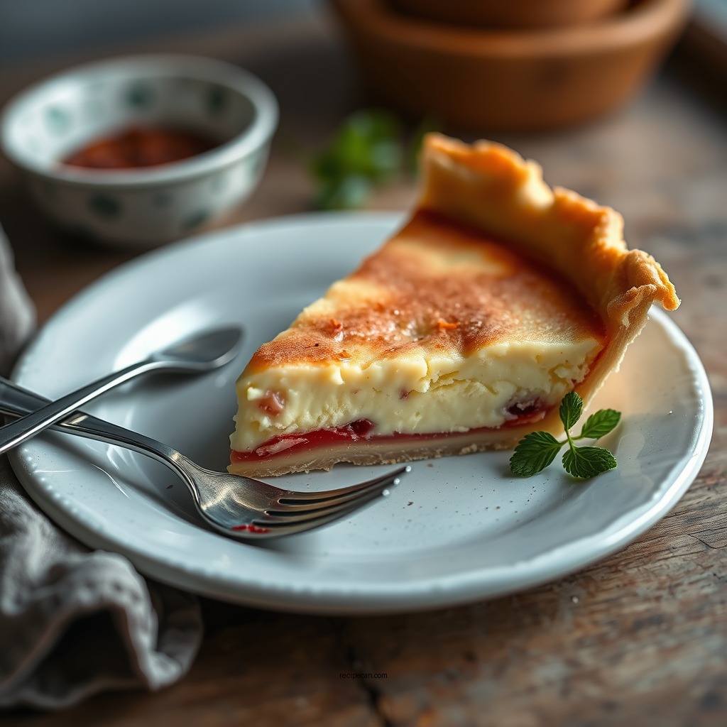 Gluten-Free Rhubarb Custard Pie - rhubarb custard pie recipes