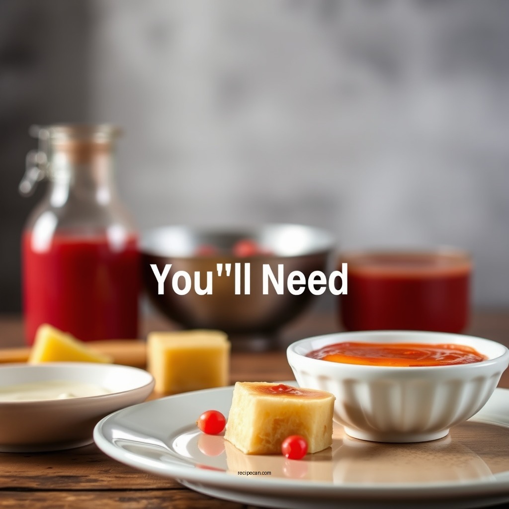 Ingredients You'll Need - rhubarb custard recipe