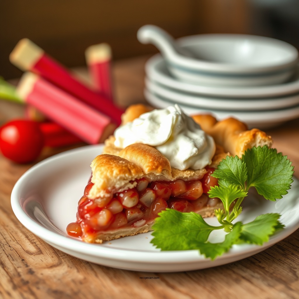 Classic Rhubarb Pie Recipe - rhubarb pie recipes