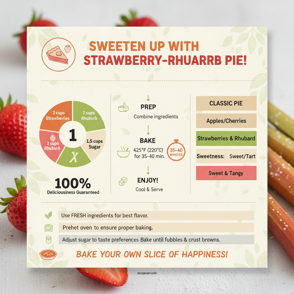 rhubarb pie recipes - Data Infographic and Statistics