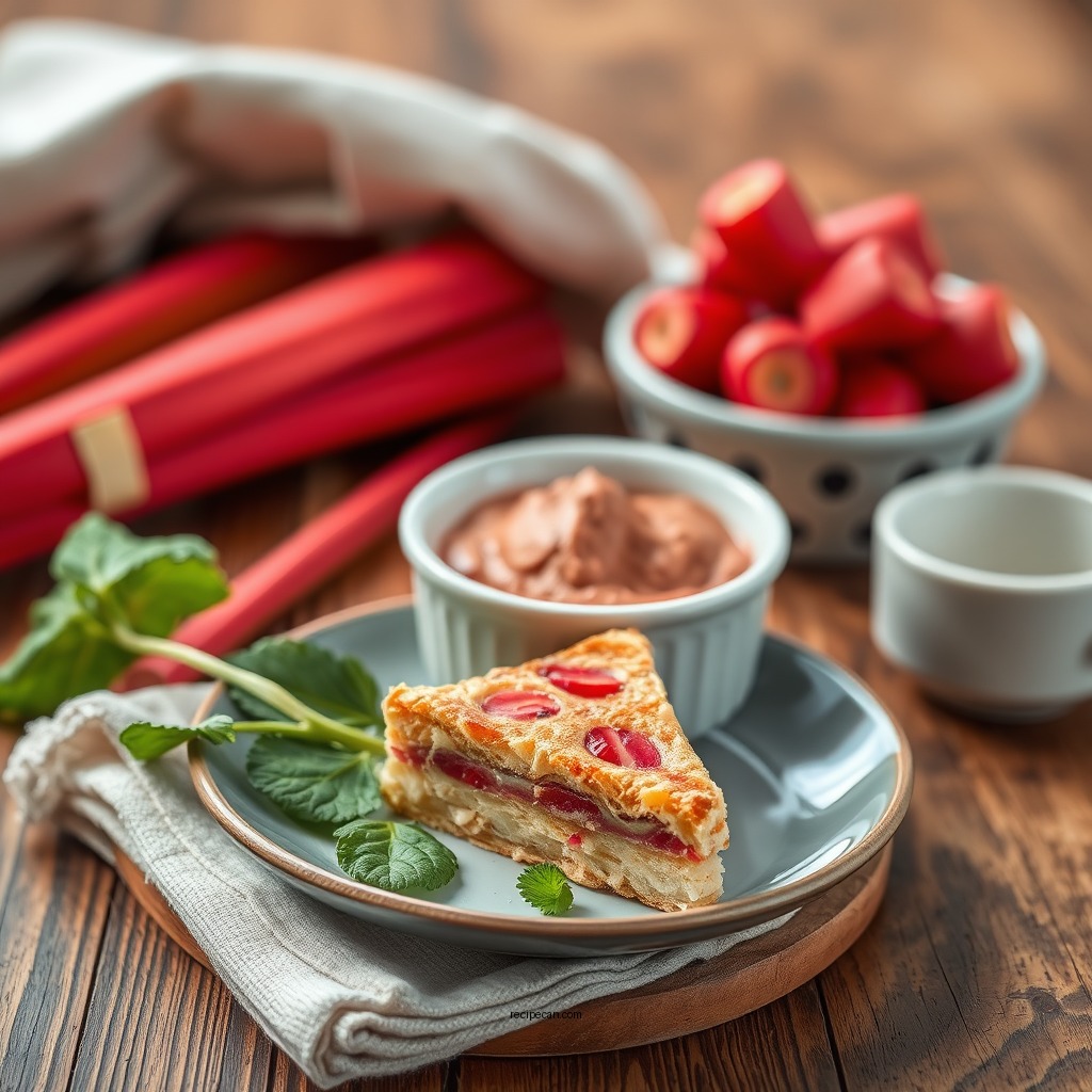 Ingredients You’ll Need - rhubarb tart recipe