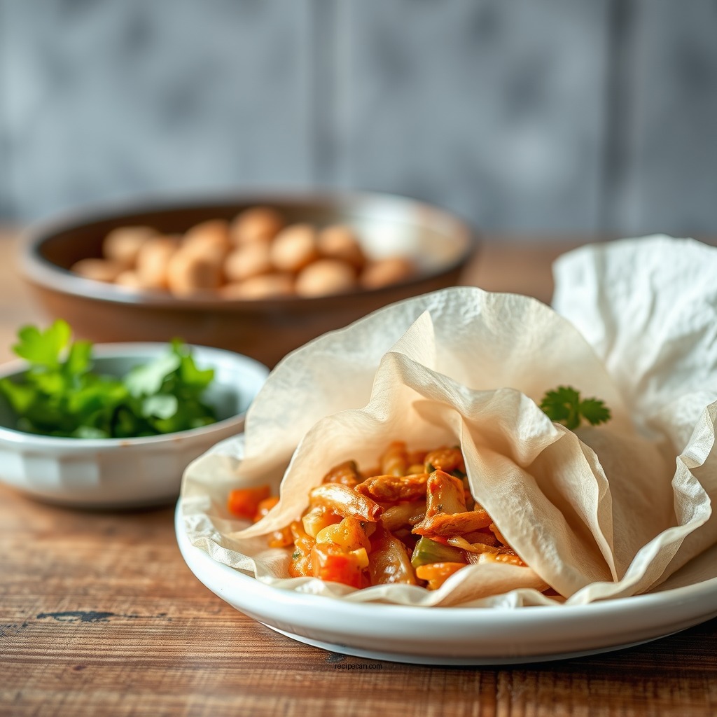 Choosing the Right Ingredients - rice paper wraps recipe