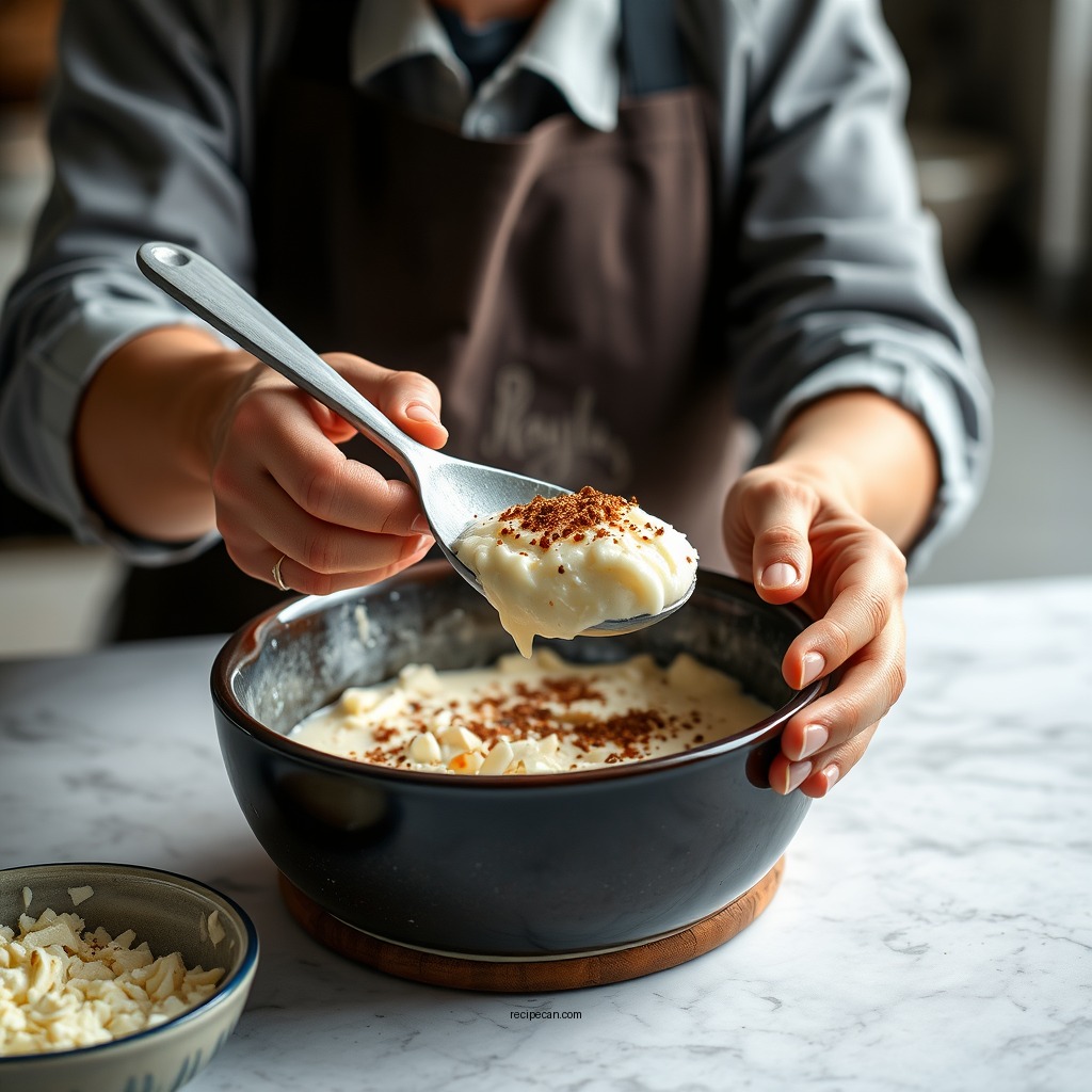 Step-by-Step Cooking Instructions - rice pudding recipe with almond milk