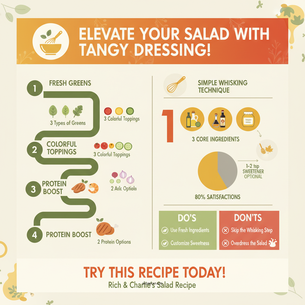 rich & charlie's salad recipe - Data Infographic and Statistics