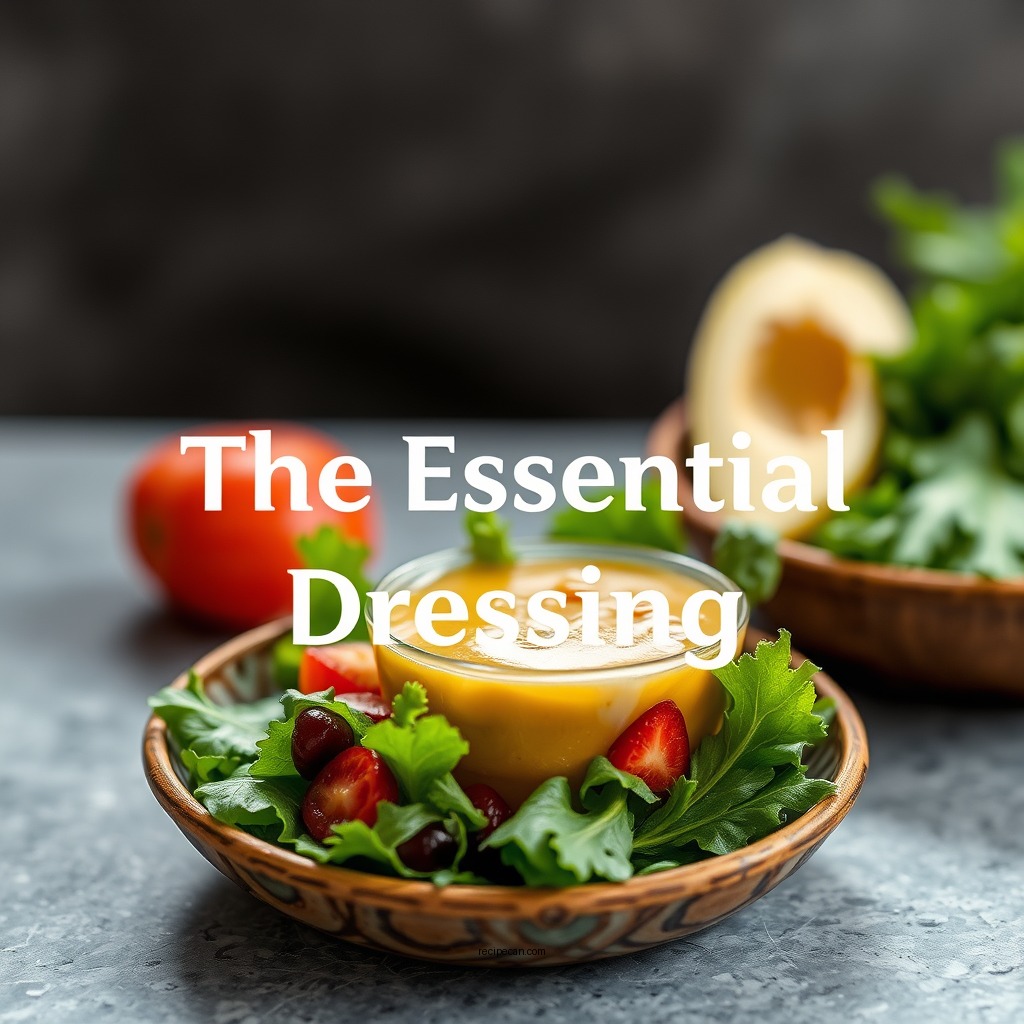 The Essential Dressing - rich & charlie's salad recipe