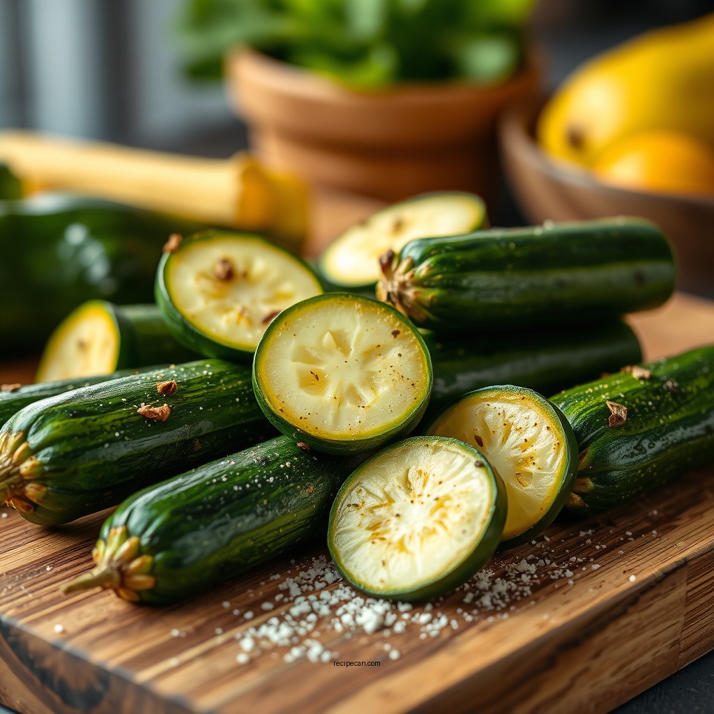 Ingredients Needed - roasted zucchini and yellow squash recipe