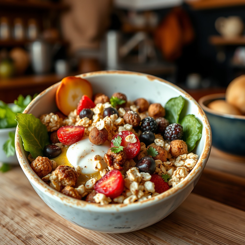 Hearty Breakfast Bowls - rolled oats recipes