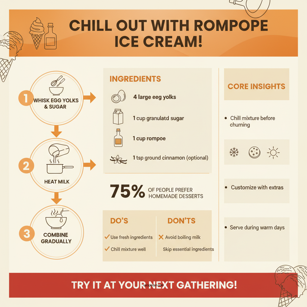 rompope ice cream recipe - Data Infographic and Statistics