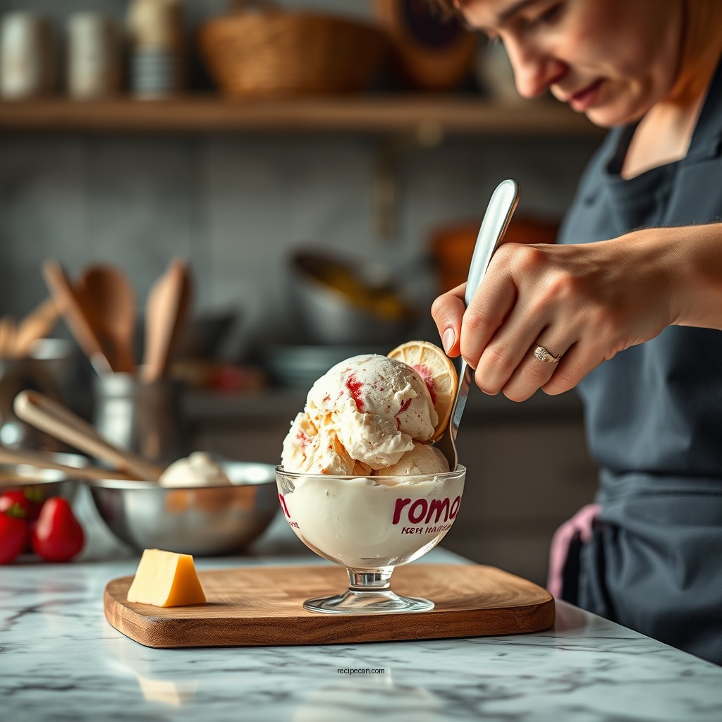 Preparation Steps - rompope ice cream recipe