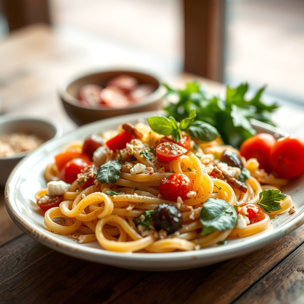 Mediterranean Pasta Salad - ronzoni pasta salad recipes