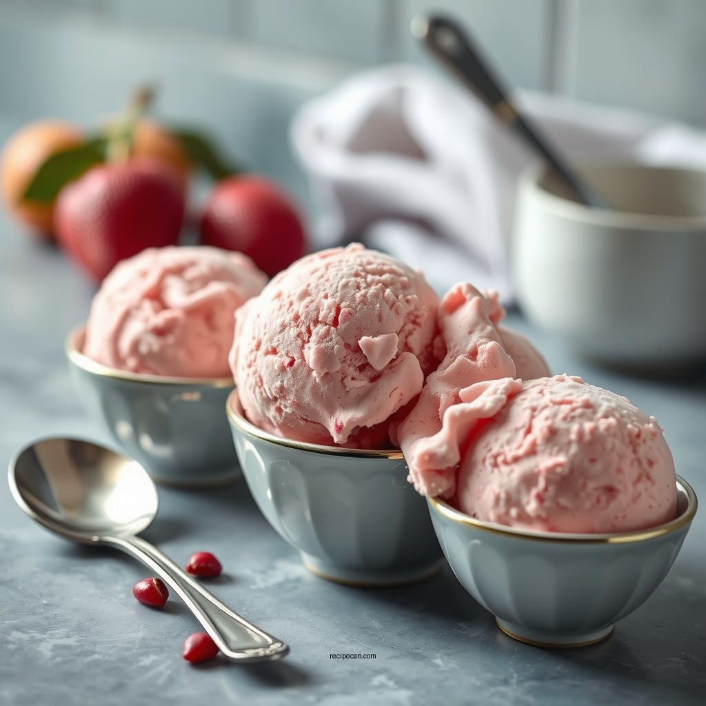 Ingredients You’ll Need - rose ice cream recipe