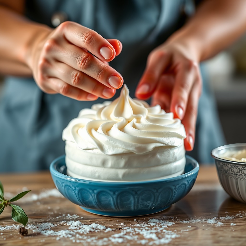 Step-by-Step Preparation - royal icing cream of tartar recipe