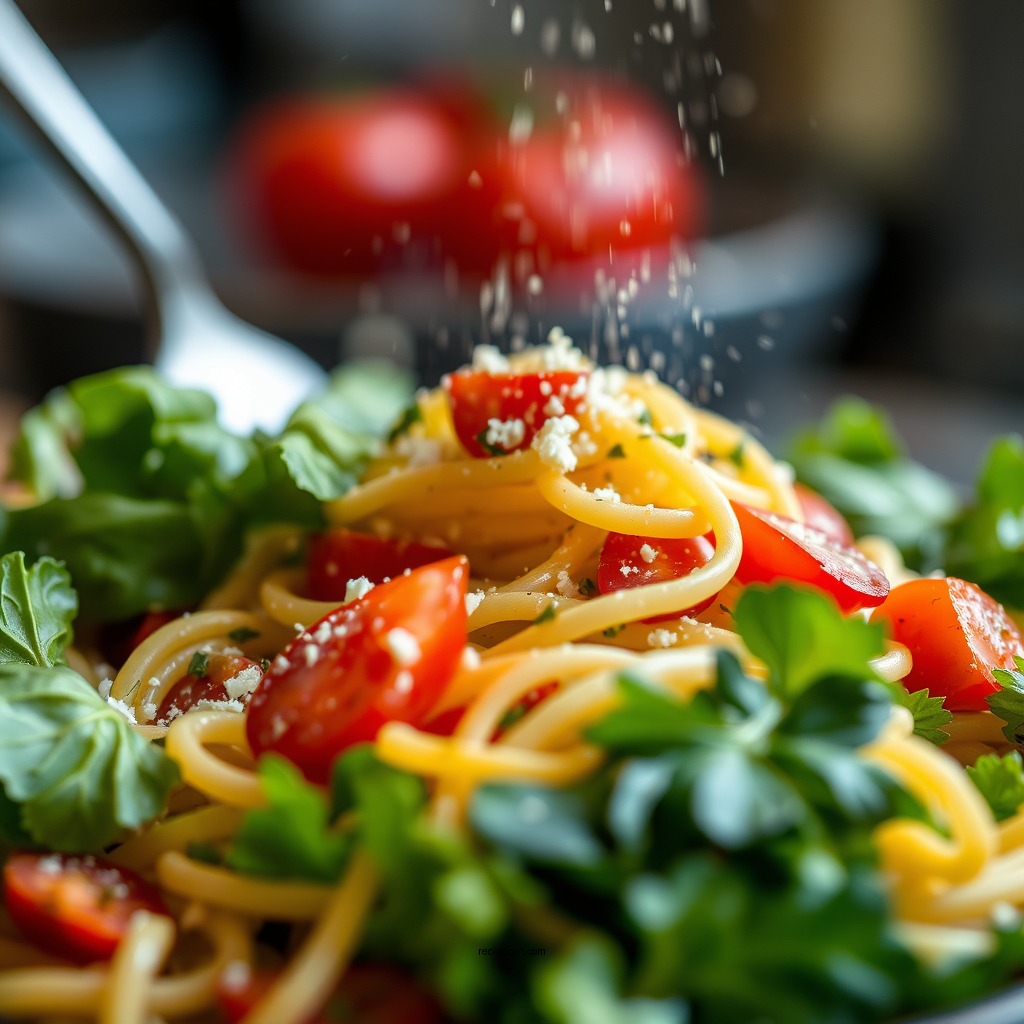 Mixing the Salad - ruby tuesday pasta salad recipe