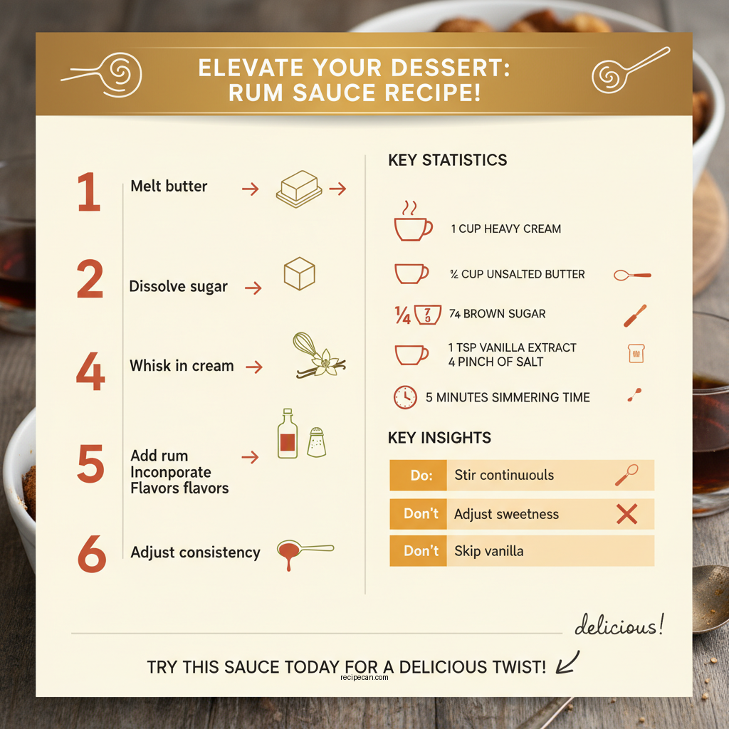 rum bread pudding sauce recipe - Data Infographic and Statistics