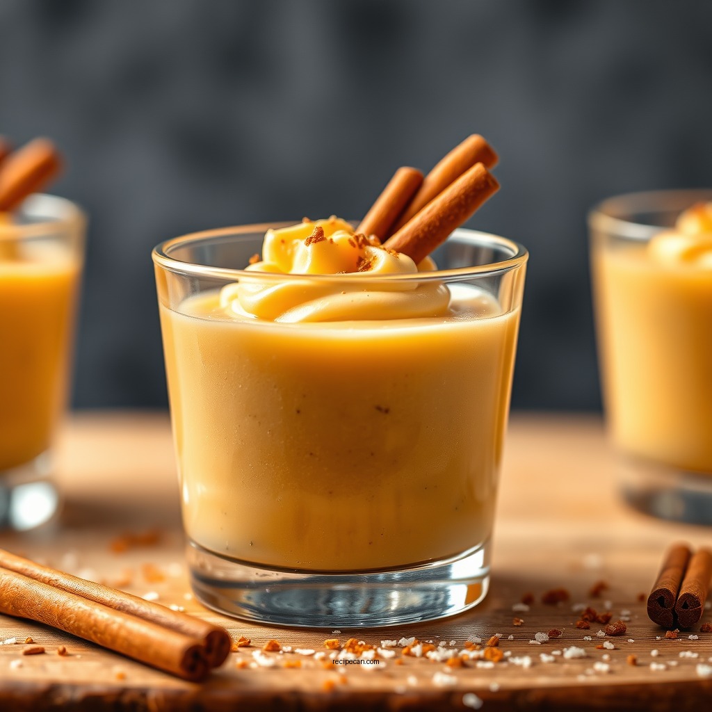 Pumpkin Spice RumChata Pudding Shots - rumchata recipes pudding shots
