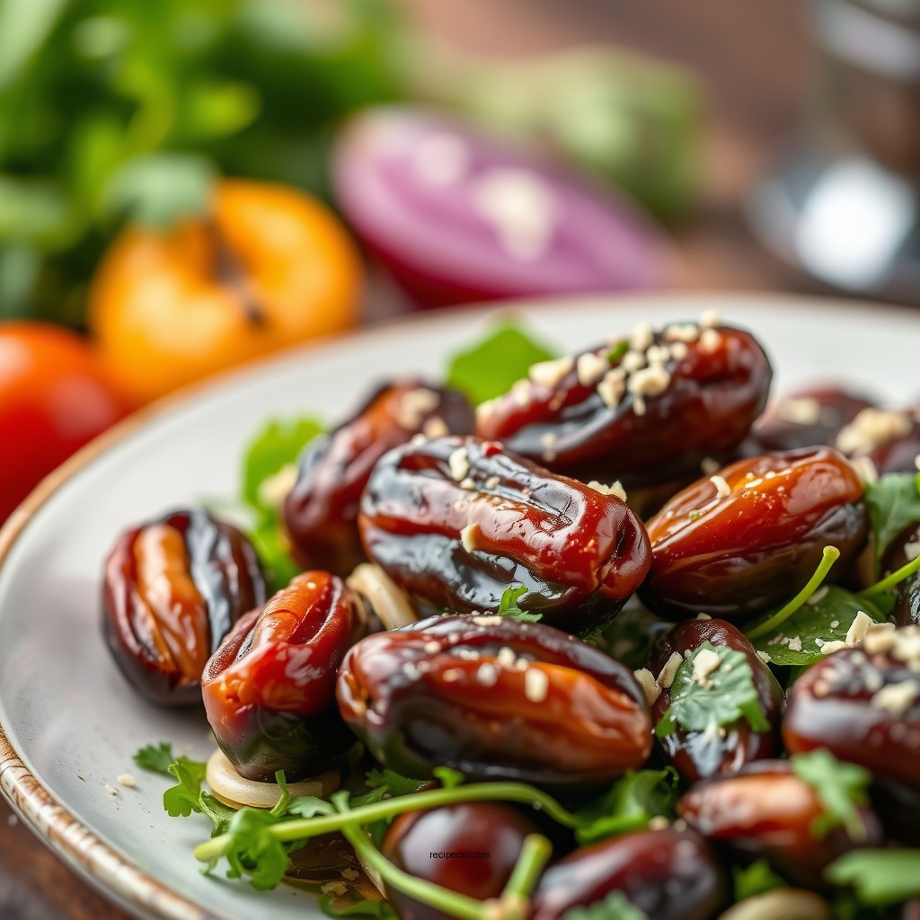 Dressing Recommendations - salad with dates recipe