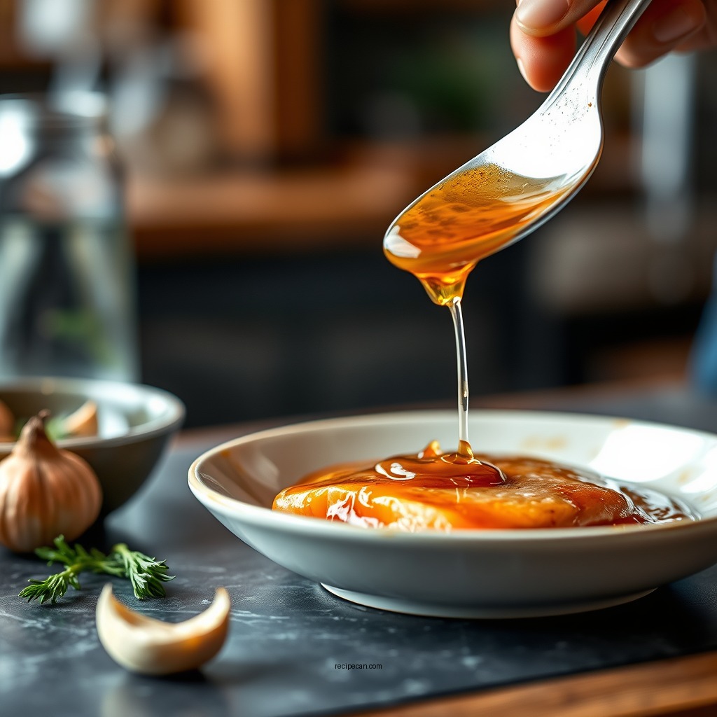 Honey Garlic Glaze - salmon sauce recipes