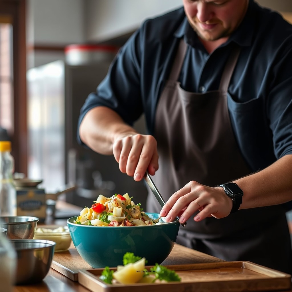 Preparation Steps - salt lick bbq potato salad recipe