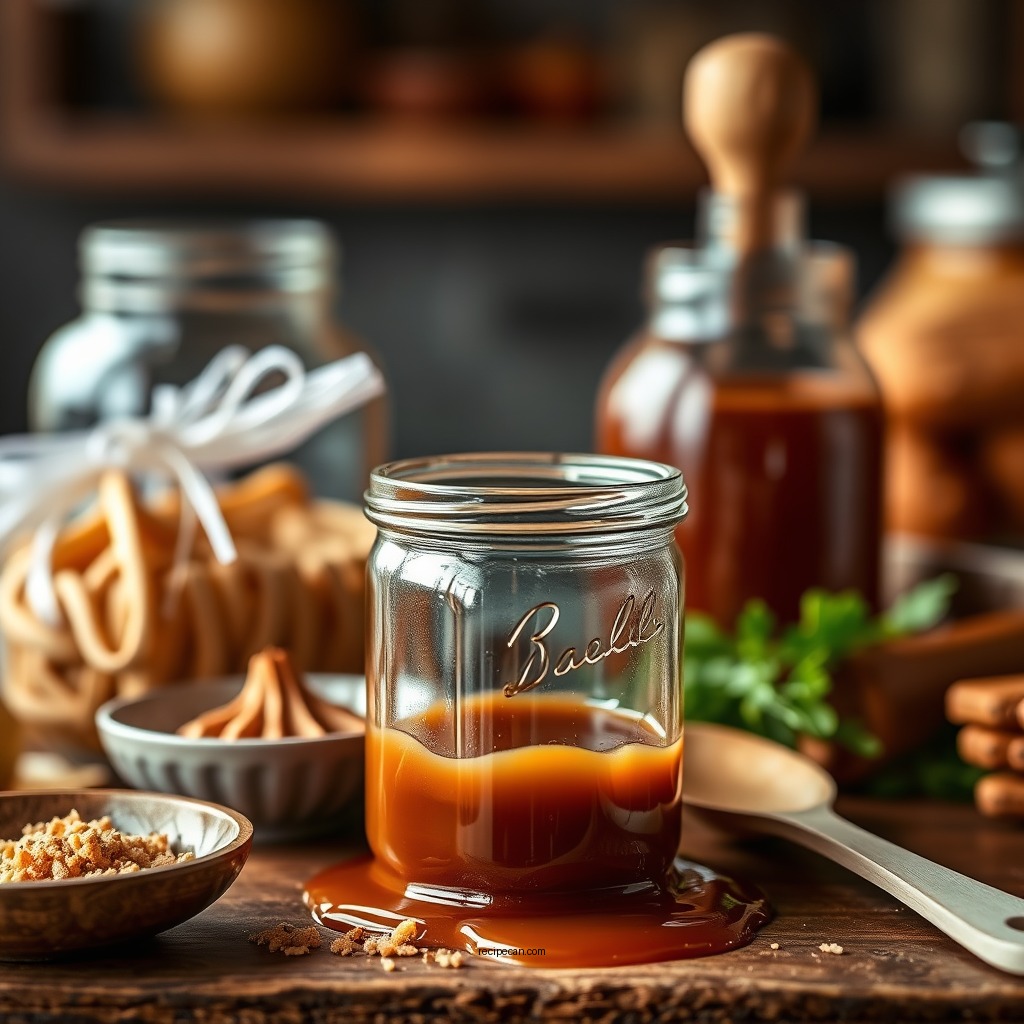 Ingredients You’ll Need - salted caramel sauce recipe