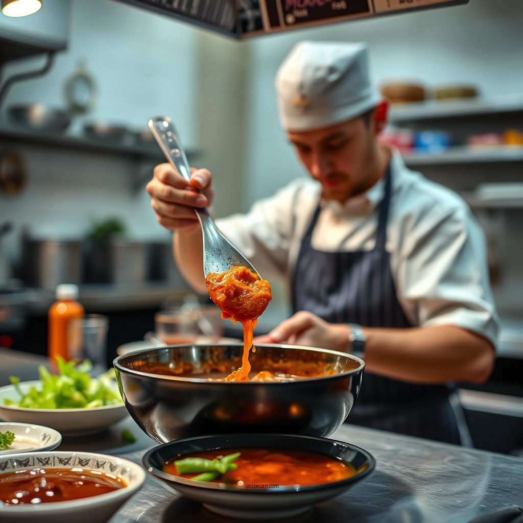 Step-by-Step Preparation - sauce recipe