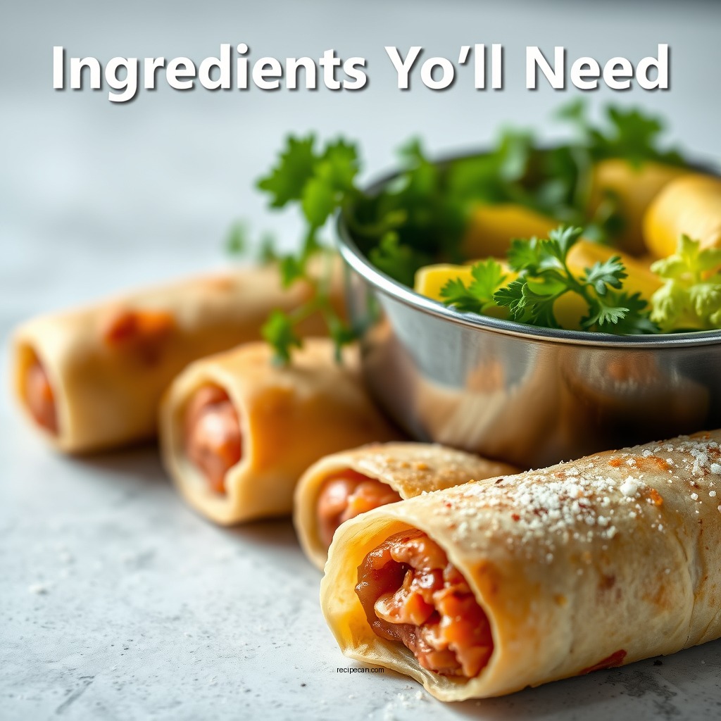 Ingredients You'll Need - sausage rolls recipe