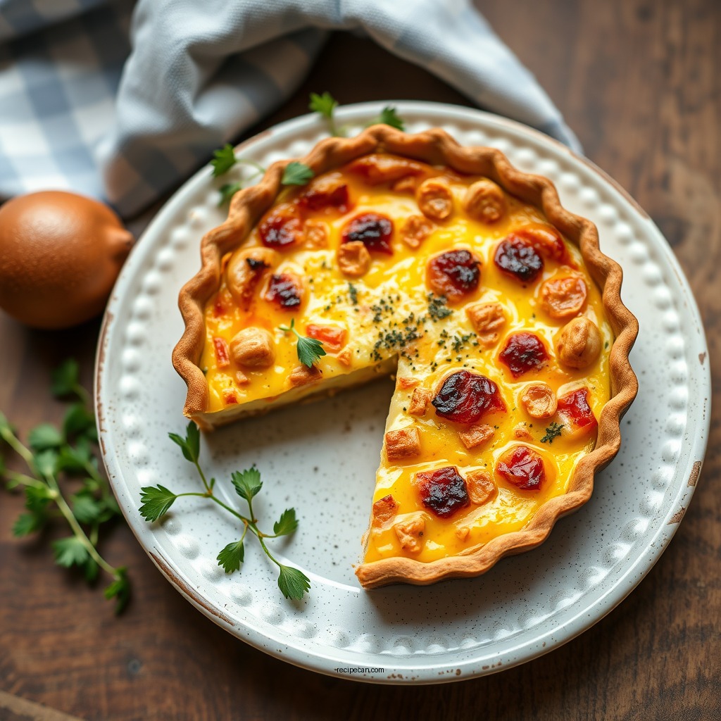 Classic Quiche Lorraine - savory tart recipes