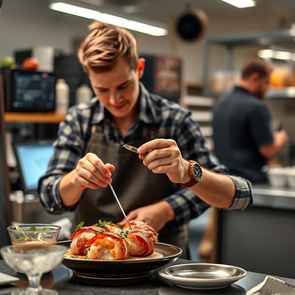 Preparation Steps - scallops wrapped in bacon recipe
