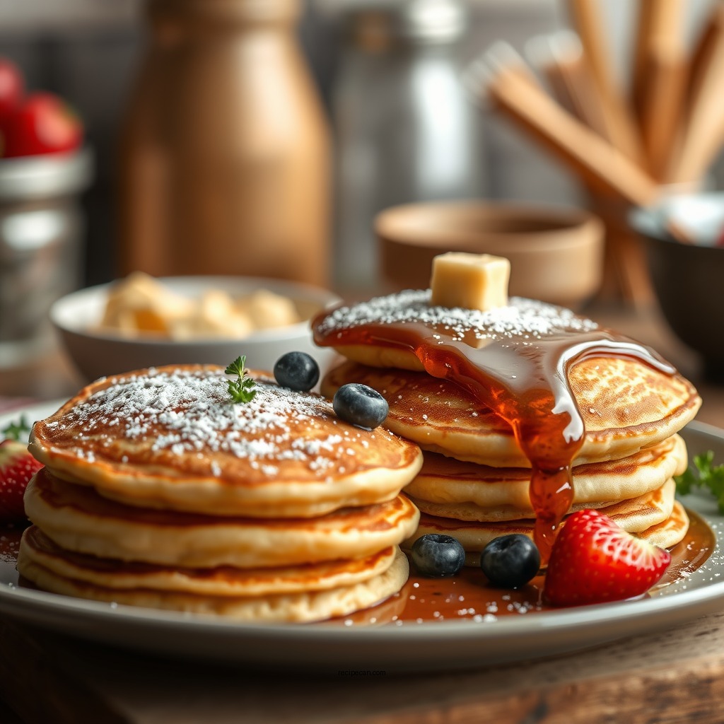 Ingredients for Scandinavian Pancakes - scandinavian pancakes recipe