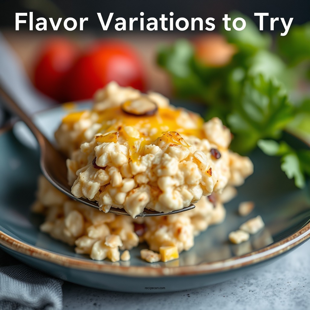 Flavor Variations to Try - scrambled oats recipe