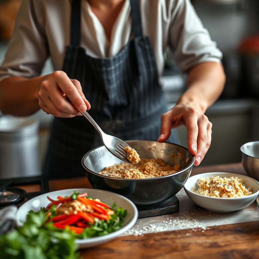 Step-by-Step Cooking Instructions - scrambled oats recipe