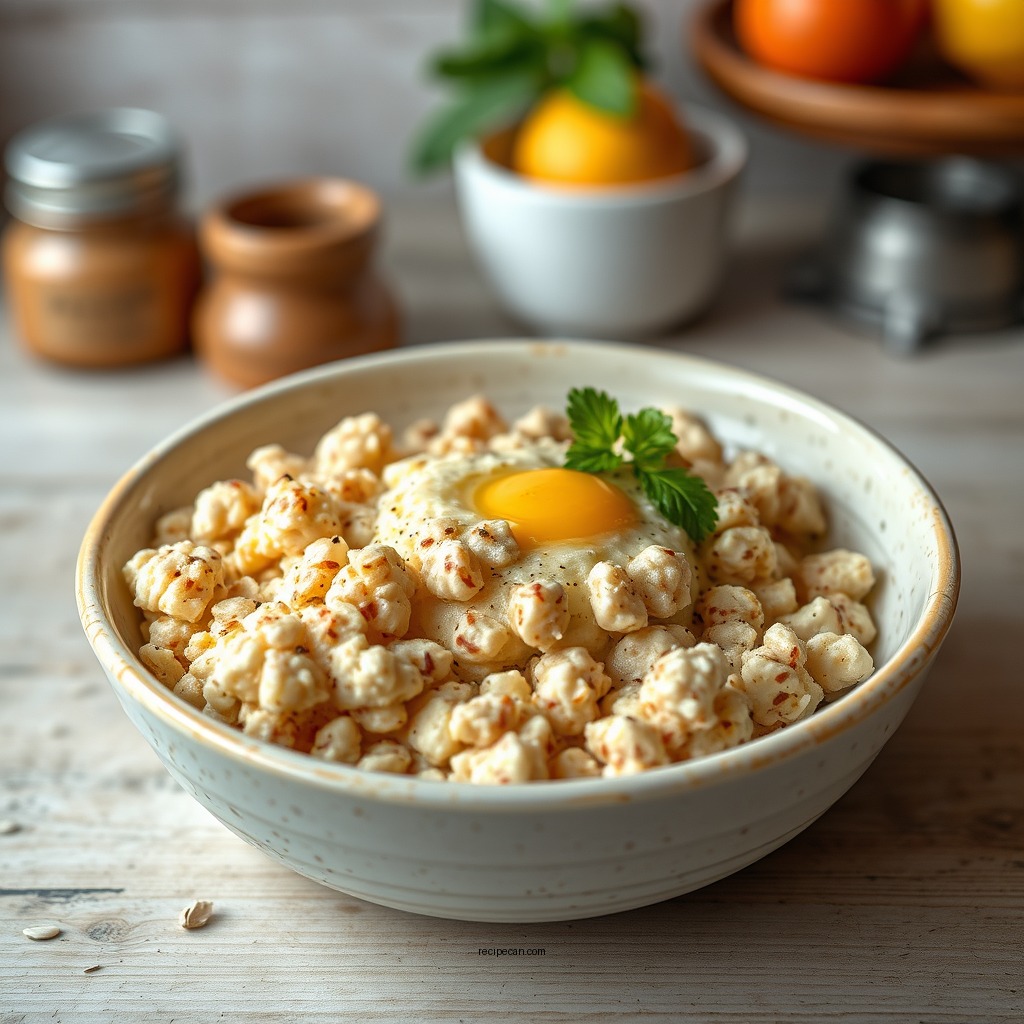 What You Need for Scrambled Oats - scrambled oats recipe