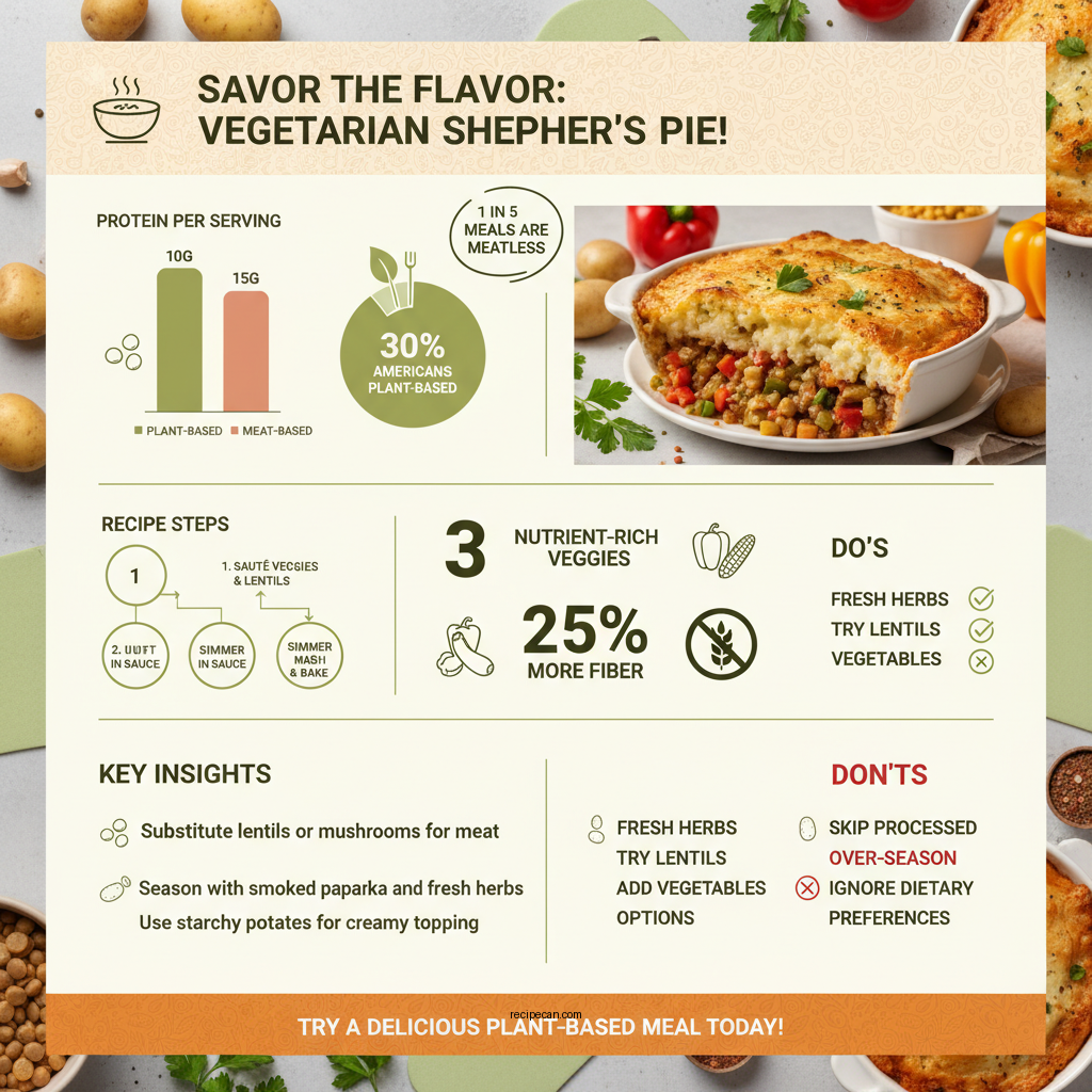 shepherds pie recipes - Data Infographic and Statistics