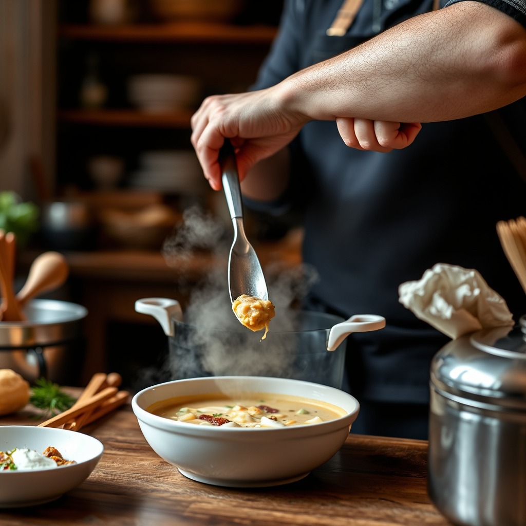 Step-by-Step Preparation - shepherds pie soup recipe