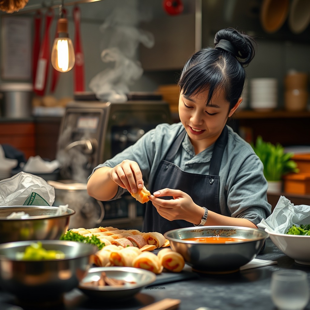 Preparation Steps - shrimp roll recipe