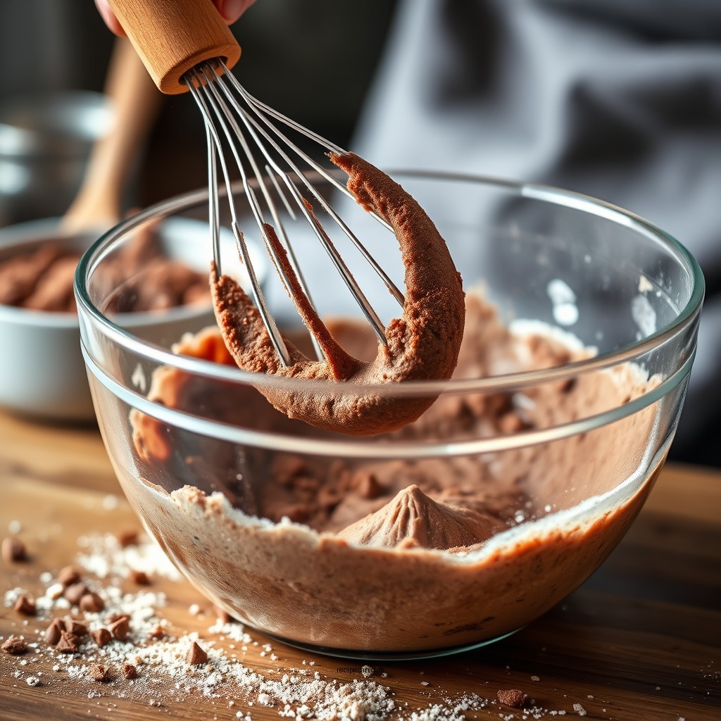 Mix the Batter - simple brownie recipe