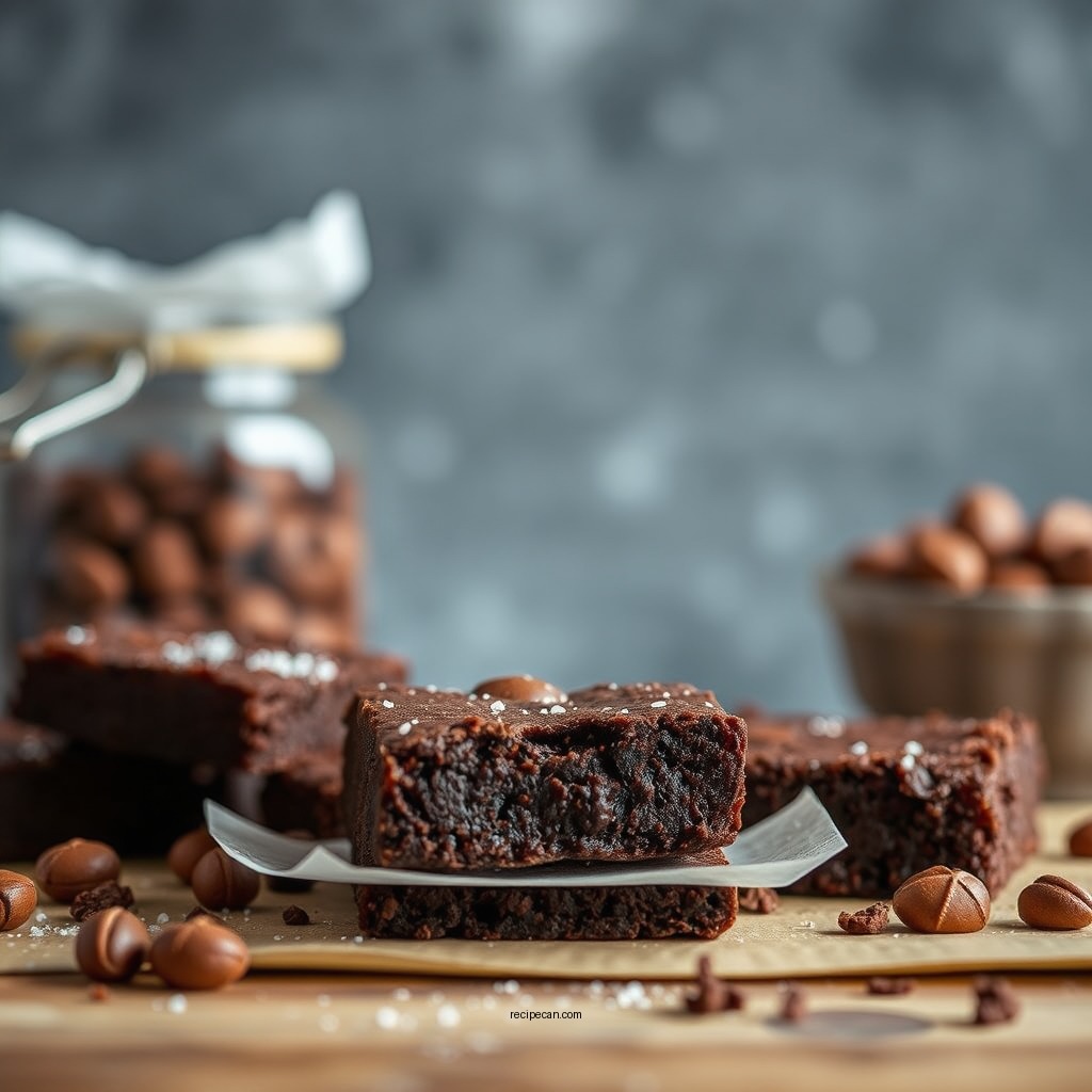 Storing Your Brownies - simple brownie recipe with cocoa powder