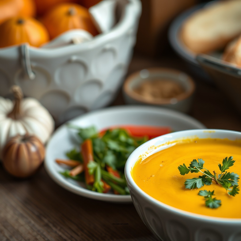 Ingredients You Will Need - simple butternut squash soup recipe