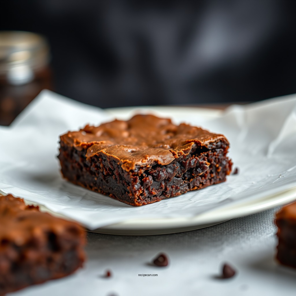 Baking Instructions - simple cocoa brownie recipe