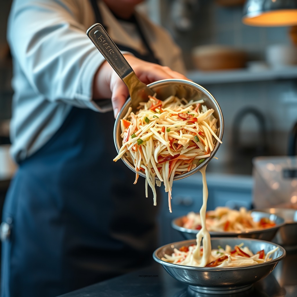 Step-by-Step Recipe for Coleslaw Dressing - simple coleslaw dressing recipe