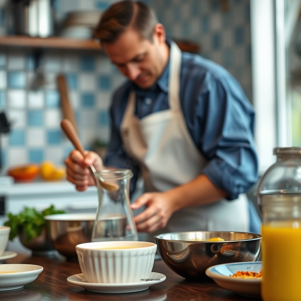 Step-by-Step Preparation - simple custard recipe