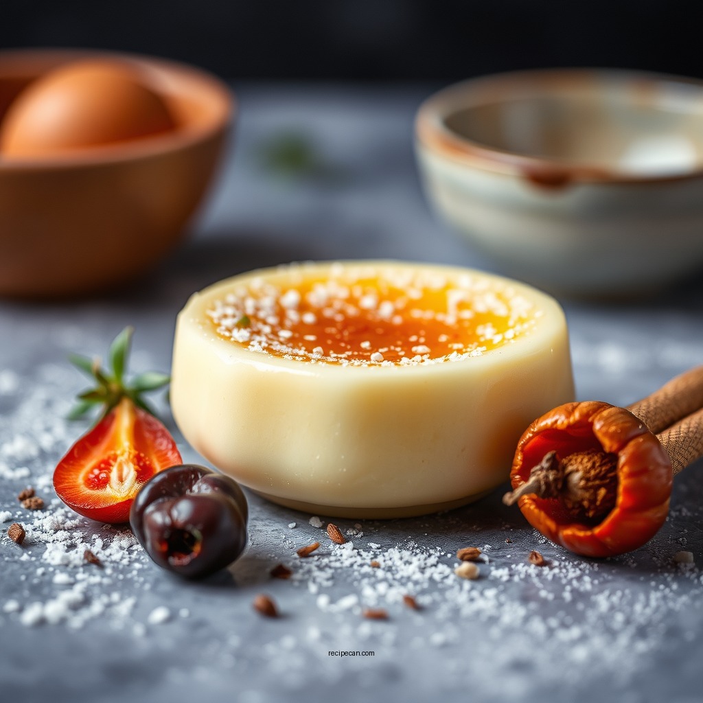 Combining Ingredients - simple egg custard recipe