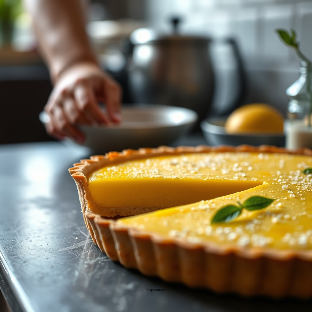 Understanding the Ingredients - simple lemon tart recipe